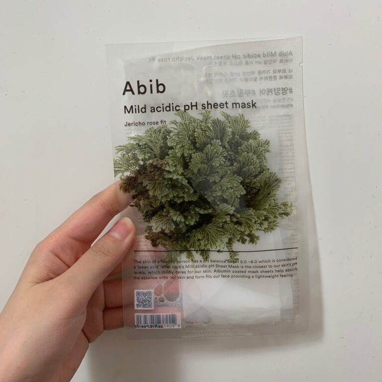 Abib（アビブ）弱酸性pHシートマスク復活草フィット1